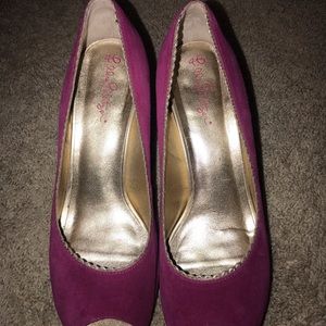 Lily Pulitzer Pink Wedge Heel